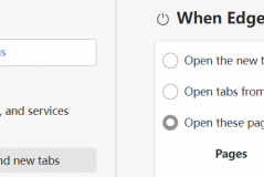 How to Set a Custom Startup Page in Edge