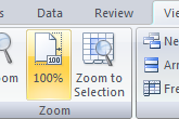 How to Magnify Selected Cells In Excel