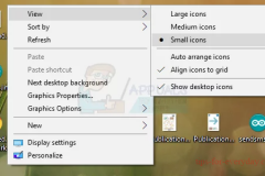 How to Fix Large Desktop Icons