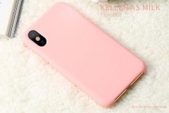What is the reason for the yellowing of the silicone phone case?