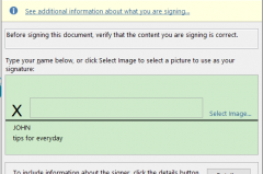 How to Insert a Picture Signature in Word
