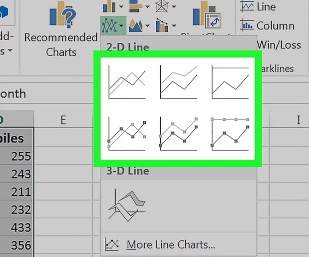 How to make a graph in excel4