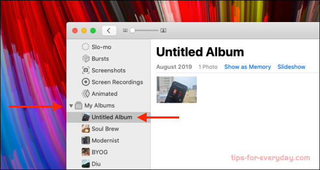 How to Delete Photo Albums on Mac1