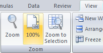 How to Magnify Selected Cells In Excel1