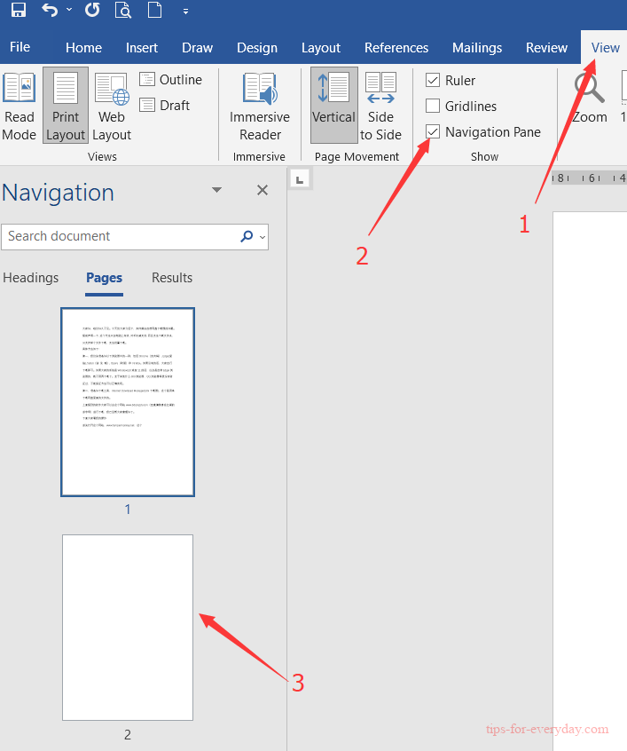 2 Ways to Remove a Blank Page in Word2