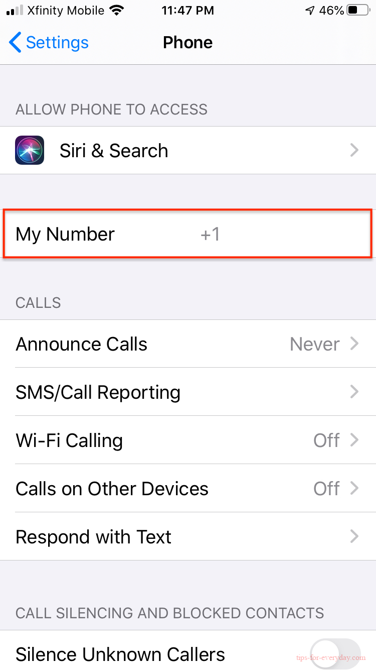 How to Find My New Phone Number on iPhone1