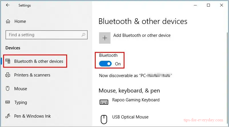 How to Get Bluetooth on PC1