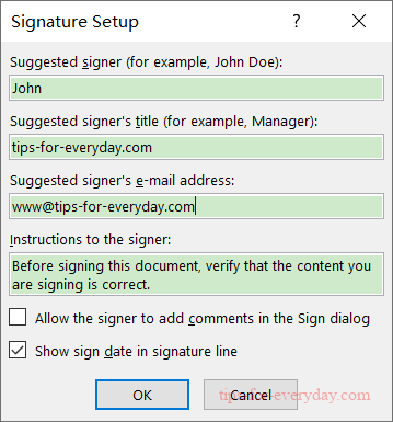 How to Insert a Signature Line in Word2