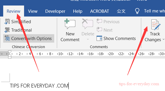 How to Track Changes in Word1