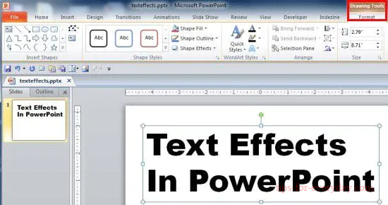 How to Curve Text in PowerPoint 2 Ways 1