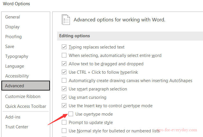 What to do if the word after typing disappears in a Word document2
