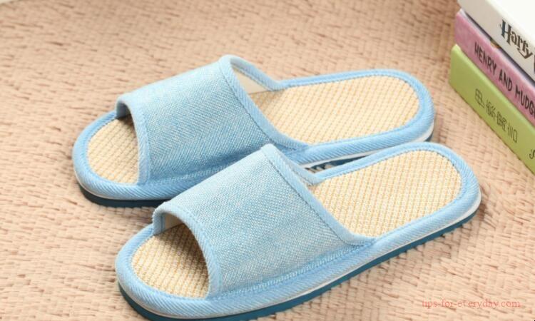 What is the reason for the smelly slippers?1